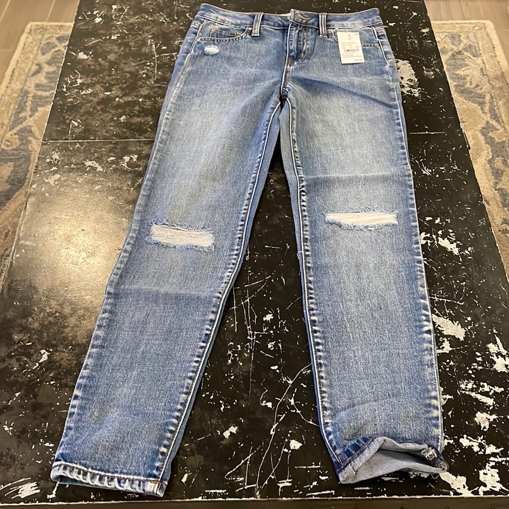 Girls RSQ jeans size 10 girlfriend cut.